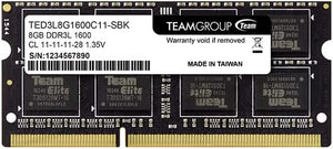TEAM GROUP DDR3-8GB PC3L-1600 MHZ