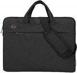 Qinnxer Laptop Bag 14 inch (With  Shoulder Strap) -Black