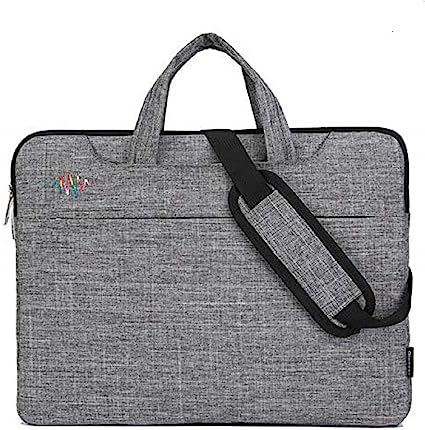 Qinnxer Laptop Bag 13 inch (With  Shoulder Strap)  Grey