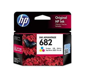 HP 682 Tri-Color Original Ink Cartridge