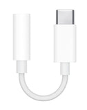 USB Type -C Headset jack Adapter to  3.5mm Ultra Audio AUX female Jack  - White
