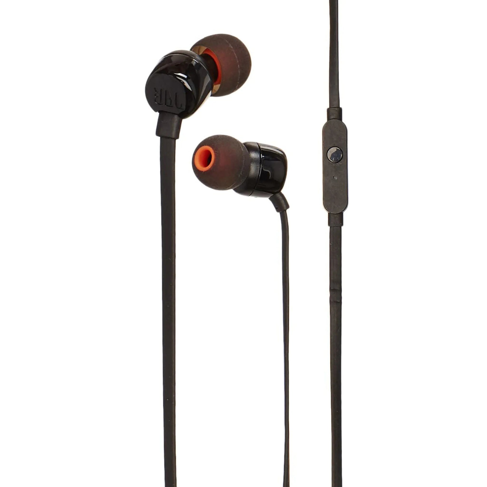 Jbl t110 discount earphone black