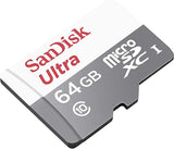 SanDisk Ultra microSDXC 64GB, C10, UHS-1,100MB/s