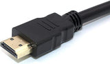 HAYSENSER HDMI MALE TO 2X FEMALE HDMI SPLITTER CABLE 30CM
