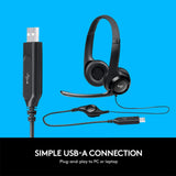 Logitech H390 Wired Headset