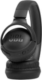 JBL Tune 510BT: Wireless On-Ear Headphones with Purebass Sound - Black