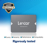 Lexar NS100 2.5-inch SATA III (6Gb/s) Solid State Drive SSD 1TB internal for Laptop and PC