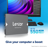 Lexar NS100 2.5-inch SATA III (6Gb/s) Solid State Drive SSD 1TB internal for Laptop and PC