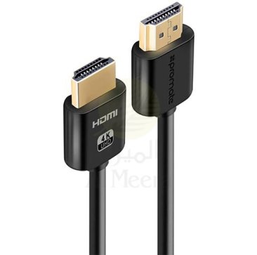 Promate 4K HDMI Cable UHD High-Speed 60Hz HDMI Cable 10M Black