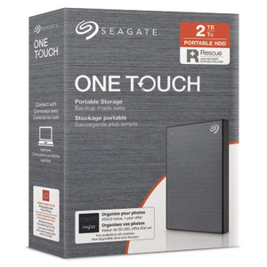 Seagate 2TB External Hard Drive - Black