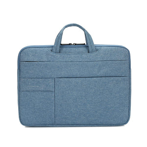 14 inch Nylon Fashion Waterproof Laptop Case Sleeves - blue