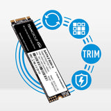 TEAMGROUP MS30 512GB with SLC Cache 3D NAND TLC M.2 2280 SATA III 6Gb/s Internal Solid State Drive SSD