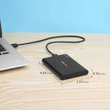 ACASIS 80GB Ultra Slim Portable External Hard Drive 2.5" HDD USB 3.0