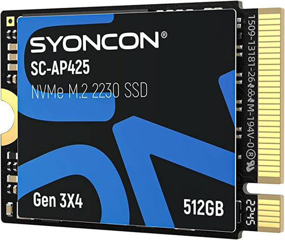 SYONCON 512GB M.2 2230 SSD NVMe PCIe