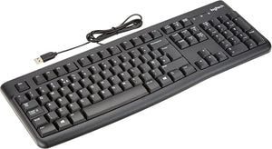 LOGITECH K120 USB WIRED KEYBOARD US