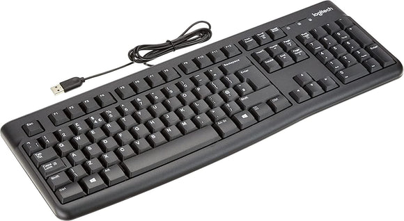 LOGITECH K120 USB WIRED KEYBOARD US