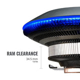 Cooler Master Master Air G100M RGB Low-Profile CPU Air Cooler