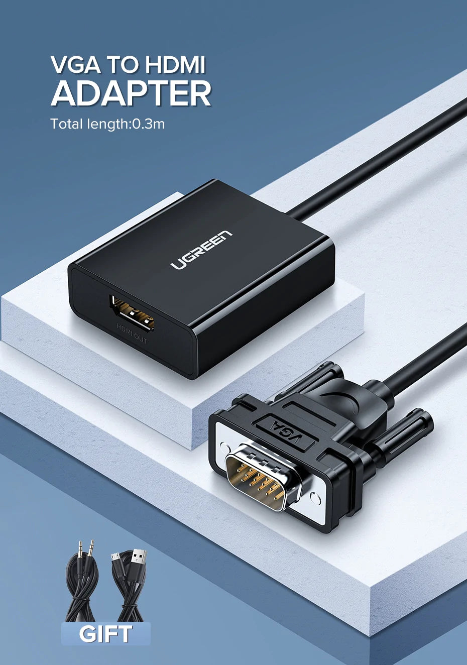 Ugreen vga to hdmi deals