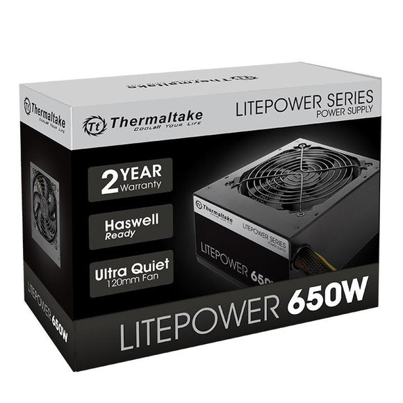 Thermaltake Litepower 650W Power Supply Unit