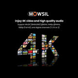 Mowsil HDMI to DP 4K Cable 2Mtr