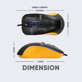 Armaggeddon Scorpion 3 RGB Wired Ga ming Mouse