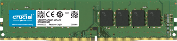 Crucial 8GB DDR4 2666MHz UDIMM Desktop memory