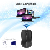 Promate Clix-8 Optical Wireless Mouse