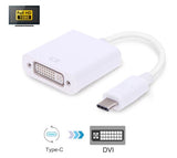 Usb-c Type C Usb 3.1 Male To Dvi 1080p Portable Extended Power Adapter Cable Connector Converter For Laptop Mobile Phone Pc