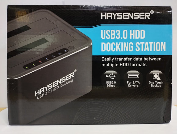 HAYSENSER USB 3.0 HDD DOCKING STATION