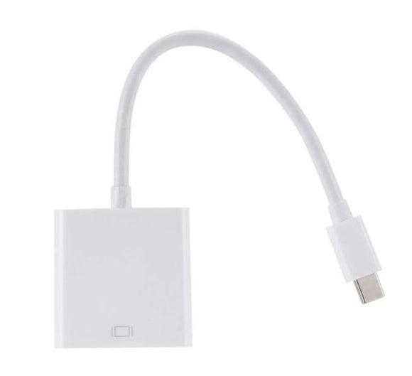 YuBeter Mini DP to VGA Video Adapter 1080p Thunderbolt Display Port to VGA Cables Mini DP to Vga Patch Cord ISO